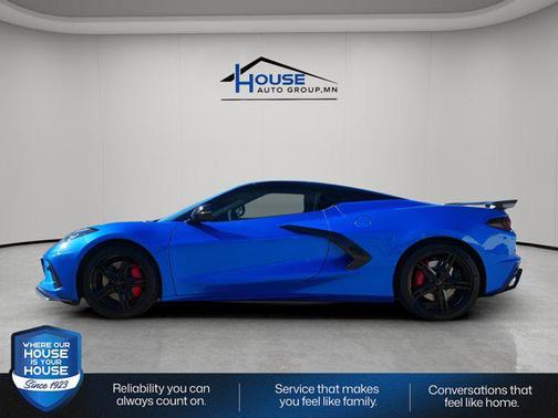 Riptide Blue Metallic 2026 Chevrolet Corvette Stingray w/3LT