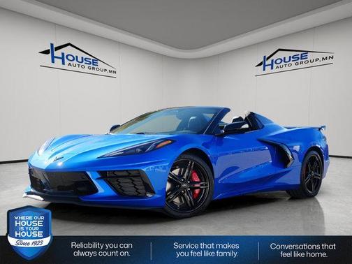 Riptide Blue Metallic 2026 Chevrolet Corvette Stingray w/3LT