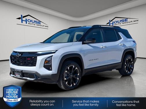 Polar White Tricoat 2026 Chevrolet Equinox AWD RS