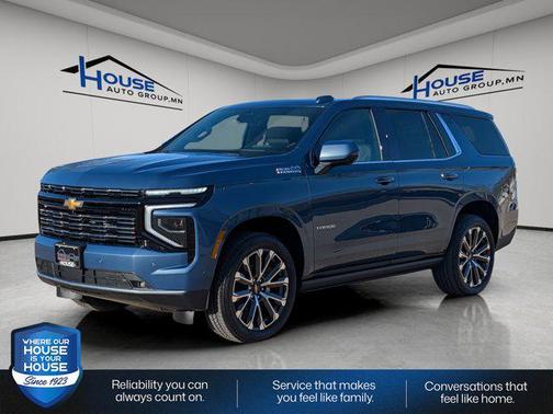 Lakeshore Blue Metallic 2026 Chevrolet Tahoe 4WD High Country