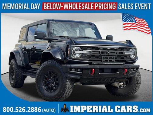 Shadow Black 2023 Ford Bronco Raptor
