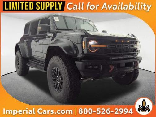 Shadow Black 2023 Ford Bronco Raptor