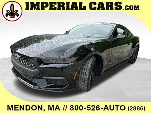 Shadow Black 2026 Ford Mustang EcoBoost Premium