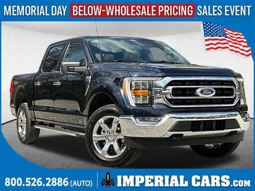 Antimatter Blue Metallic 2023 Ford F-150 XLT