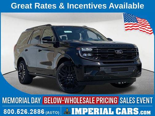 Agate Black Metallic 2026 Ford Expedition Platinum