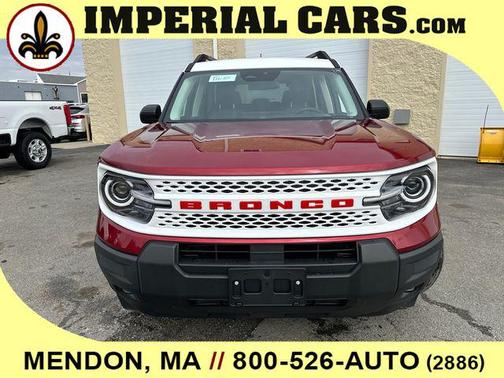 Ruby Red Metallic Tinted Clearcoat 2026 Ford Bronco Sport Heritage