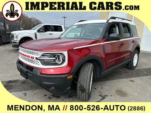 Ruby Red Metallic Tinted Clearcoat 2026 Ford Bronco Sport Heritage