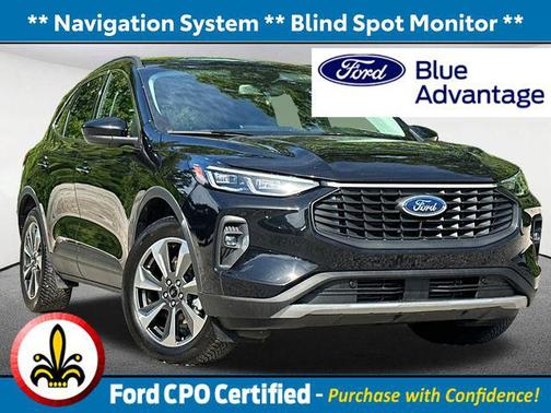 Agate Black Metallic 2025 Ford Escape Platinum