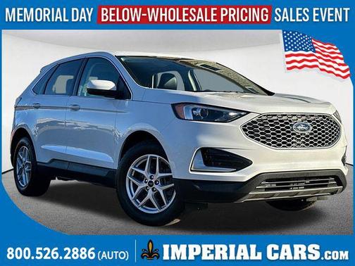 Oxford White 2024 Ford Edge SEL