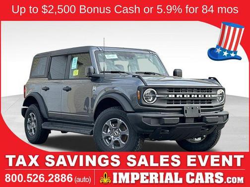 Carbonized Gray Metallic 2026 Ford Bronco Big Bend