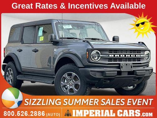 Carbonized Gray Metallic 2026 Ford Bronco Big Bend