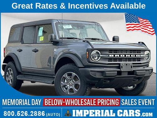 Carbonized Gray Metallic 2026 Ford Bronco Big Bend