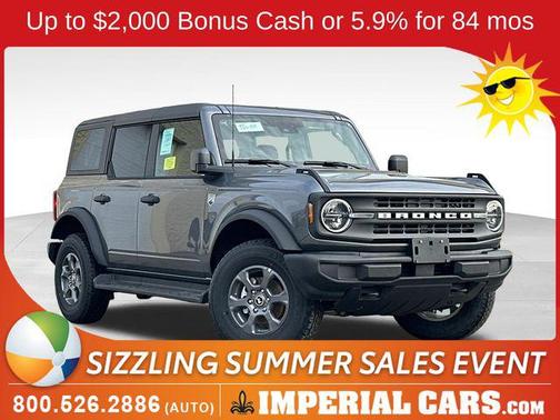 Carbonized Gray Metallic 2026 Ford Bronco Big Bend