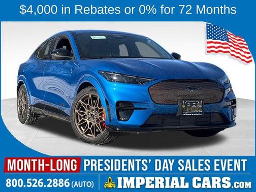 Velocity Blue Metallic 2025 Ford Mustang Mach-E GT SUV