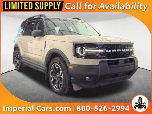 Desert Sand 2025 Ford Bronco Sport Outer Banks