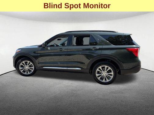 Forged Green Metallic 2023 Ford Explorer XLT