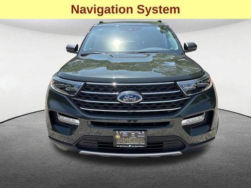 Forged Green Metallic 2023 Ford Explorer XLT