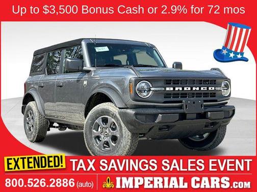 Carbonized Gray Metallic 2026 Ford Bronco Big Bend