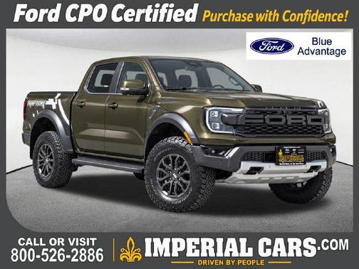 Shelter Green Metallic 2025 Ford Ranger Raptor