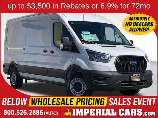 Oxford White 2025 Ford Transit-250 Base Cargo Van