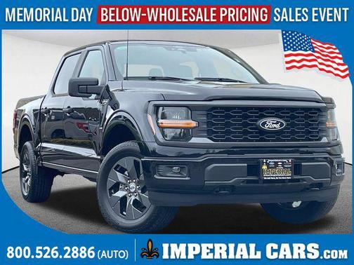 Agate Black Metallic 2025 Ford F-150 STX