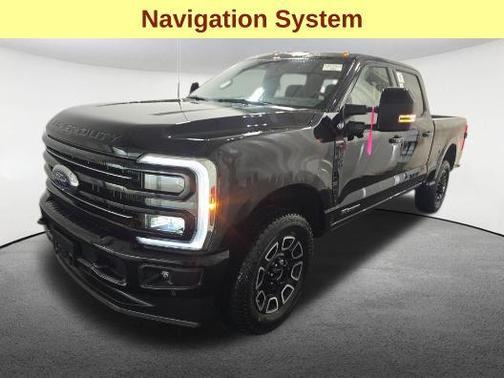 Agate Black Metallic 2025 Ford F-350 Platinum