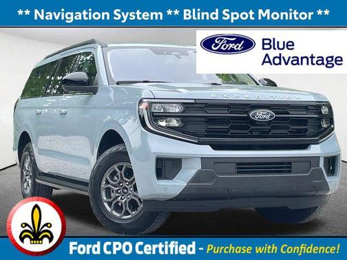 Glacier Gray Metallic TriCoat 2025 Ford Expedition Max Active 4x2