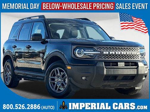 Shadow Black 2025 Ford Bronco Sport Big Bend