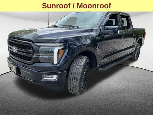Antimatter Blue Metallic 2024 Ford F-150 Lariat