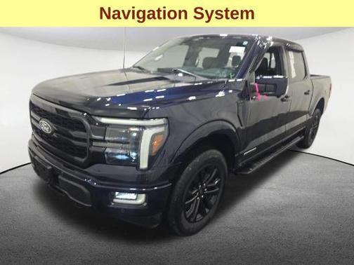 Antimatter Blue Metallic 2024 Ford F-150 Lariat