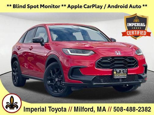 Milano Red 2025 Honda HR-V AWD Sport