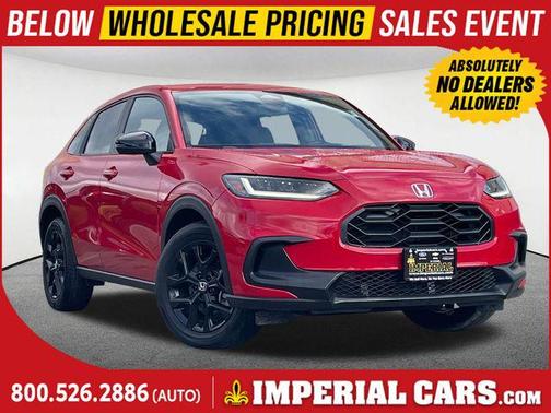 Milano Red 2025 Honda HR-V AWD Sport