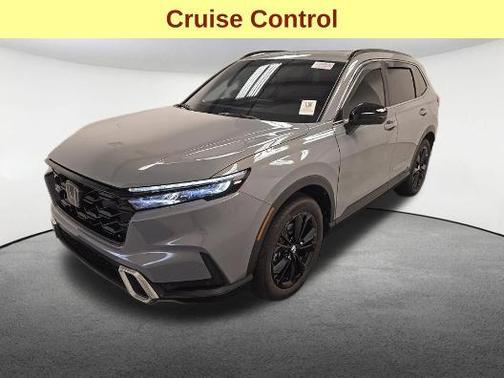 Meteorite Gray Metallic 2025 Honda CR-V Hybrid Sport Touring AWD