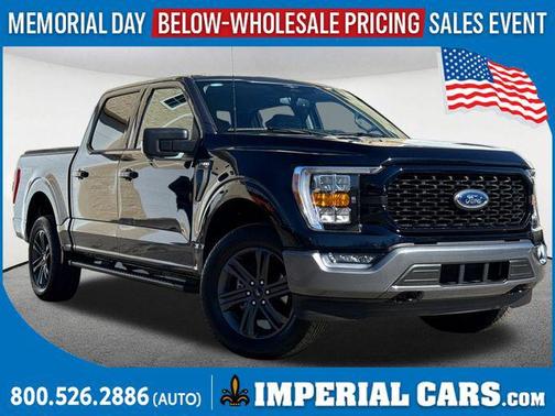 Antimatter Blue Metallic 2023 Ford F-150 XLT