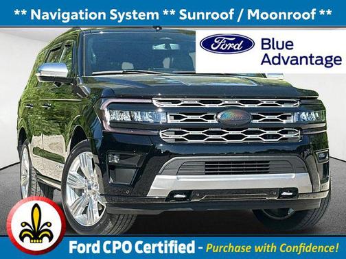 Agate Black Metallic 2024 Ford Expedition Platinum