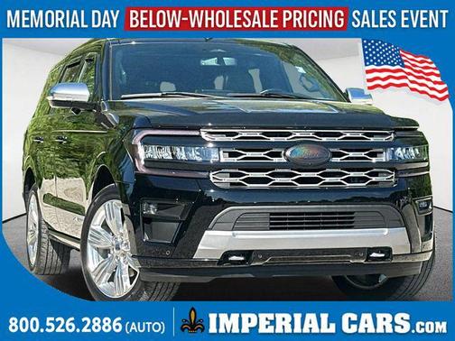 Agate Black Metallic 2024 Ford Expedition Platinum