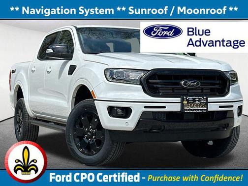 Oxford White 2022 Ford Ranger LARIAT