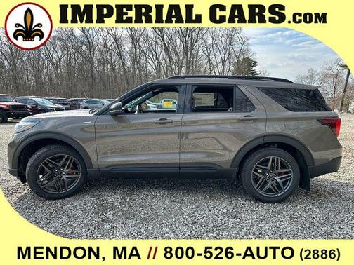 Marsh Gray 2026 Ford Explorer ST-Line