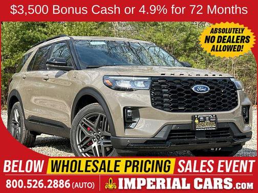 Marsh Gray 2026 Ford Explorer ST-Line