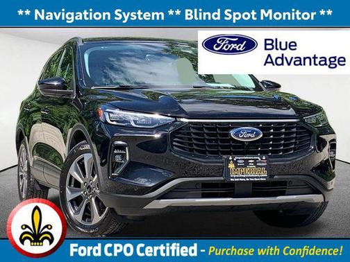 Agate Black Metallic 2023 Ford Escape Platinum