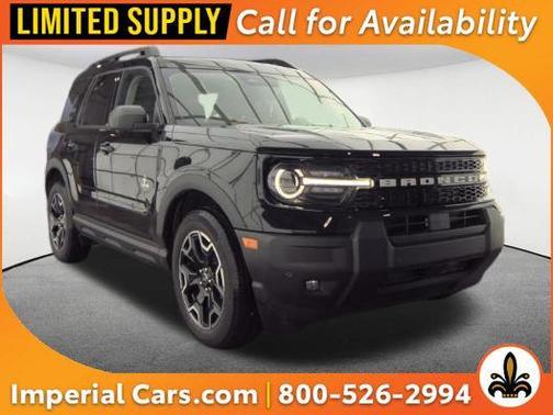 Shadow Black 2025 Ford Bronco Sport Outer Banks