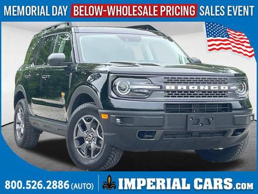 Shadow Black 2024 Ford Bronco Sport Badlands