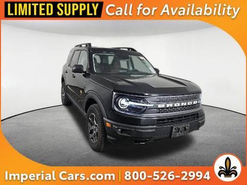 Shadow Black 2024 Ford Bronco Sport Badlands