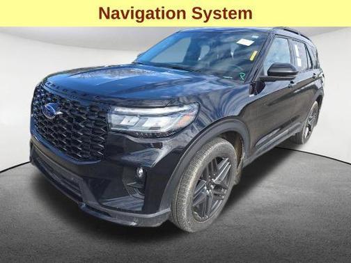 Agate Black Metallic 2025 Ford Explorer ST-Line