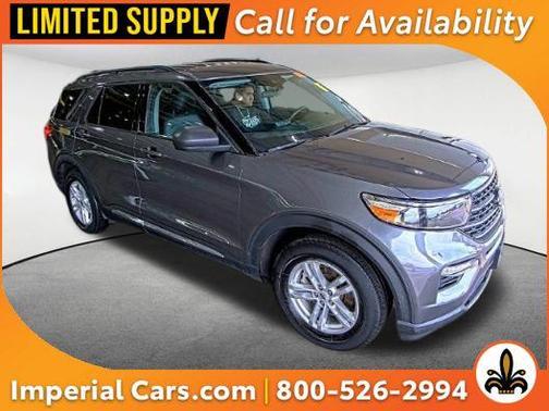 Carbonized Gray Metallic 2023 Ford Explorer XLT