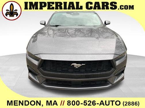 Carbonized Gray Metallic 2025 Ford Mustang EcoBoost