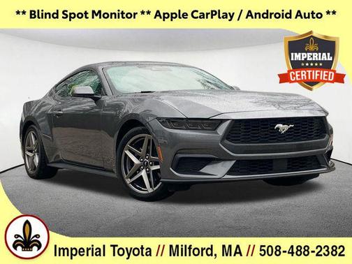 Carbonized Gray Metallic 2025 Ford Mustang EcoBoost