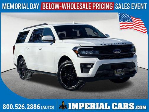 Star White Metallic Tri-Coat 2022 Ford Expedition Max Limited