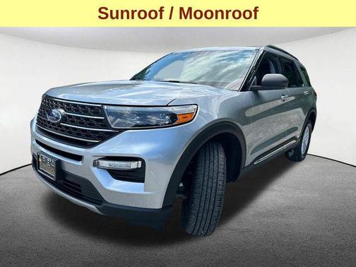 Iconic Silver Metallic 2022 Ford Explorer XLT