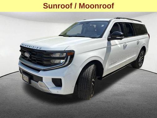 Oxford White 2025 Ford Expedition Max Platinum